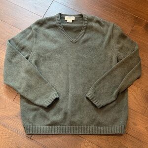 J. Crew Vintage J.Crew '90s cotton V-neck sweater Size XL  C27-016